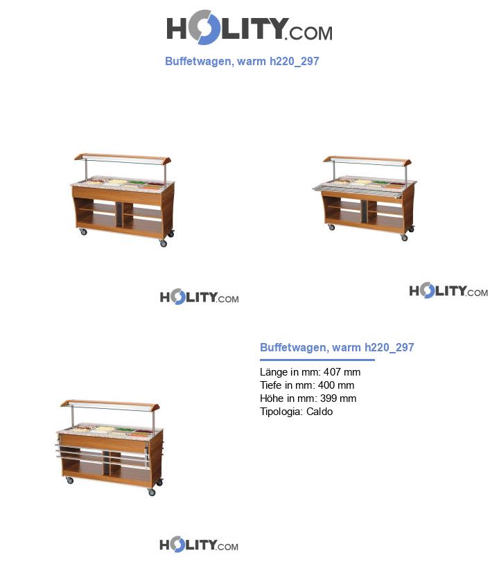 Buffetwagen, warm h220_297