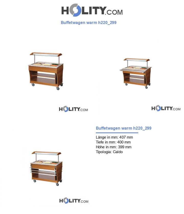 Buffetwagen warm h220_299