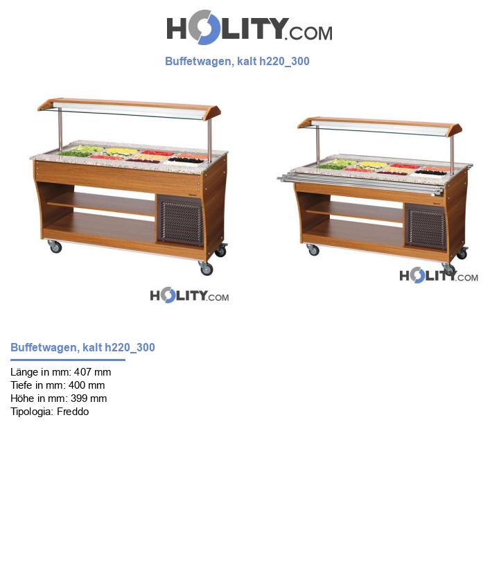 Buffetwagen, kalt h220_300