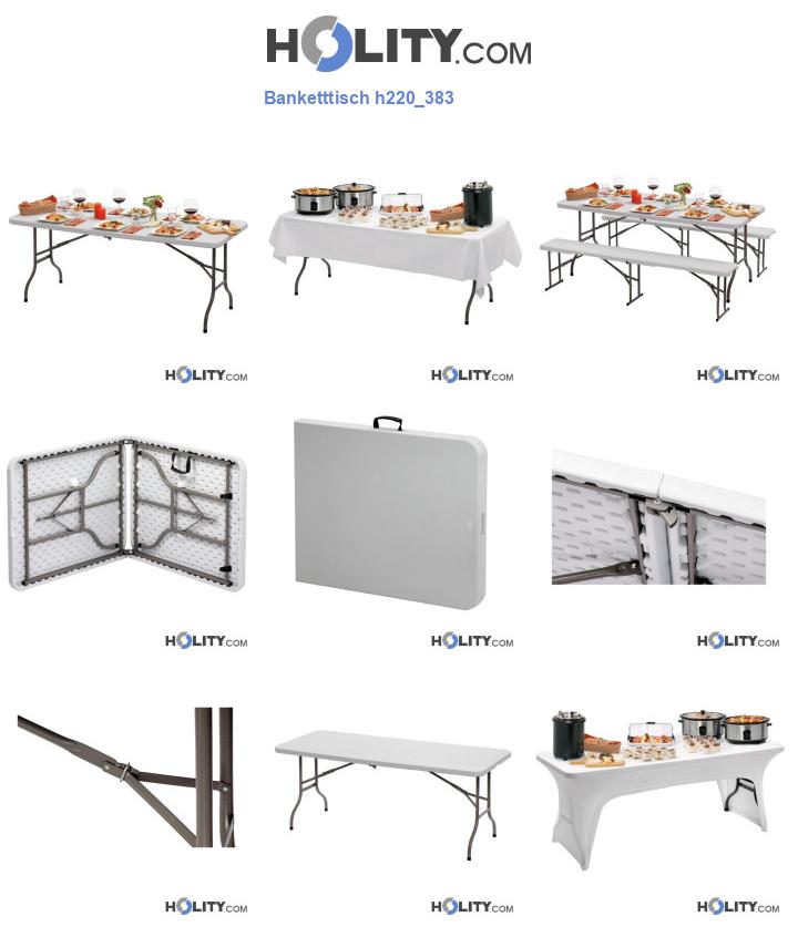 Banketttisch h220_383