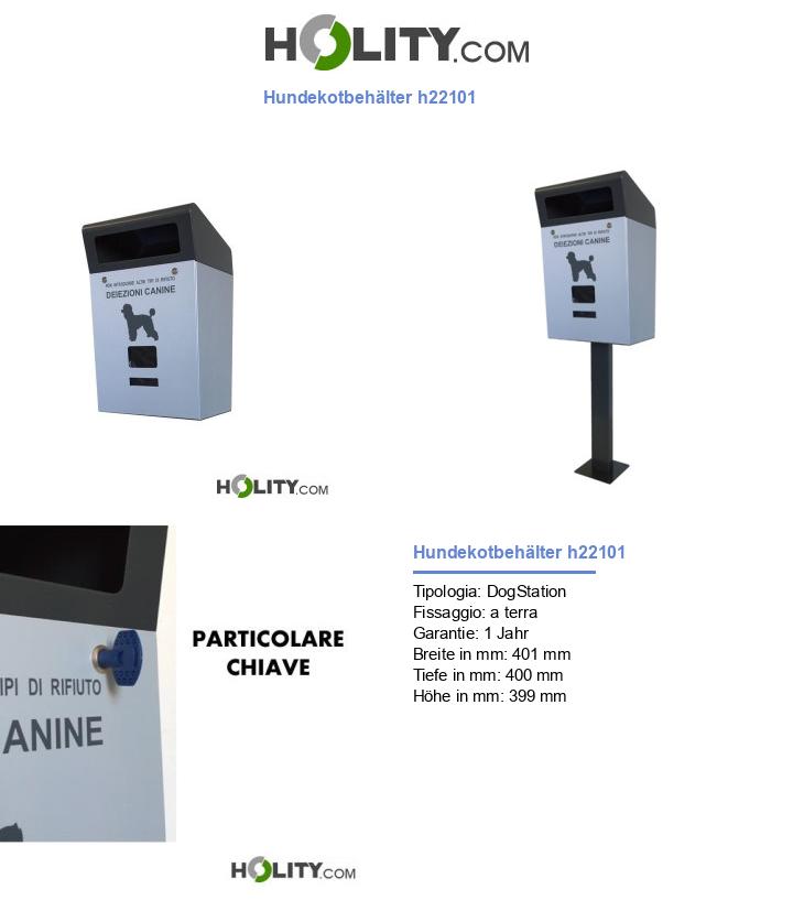 Hundekotbehälter h22101