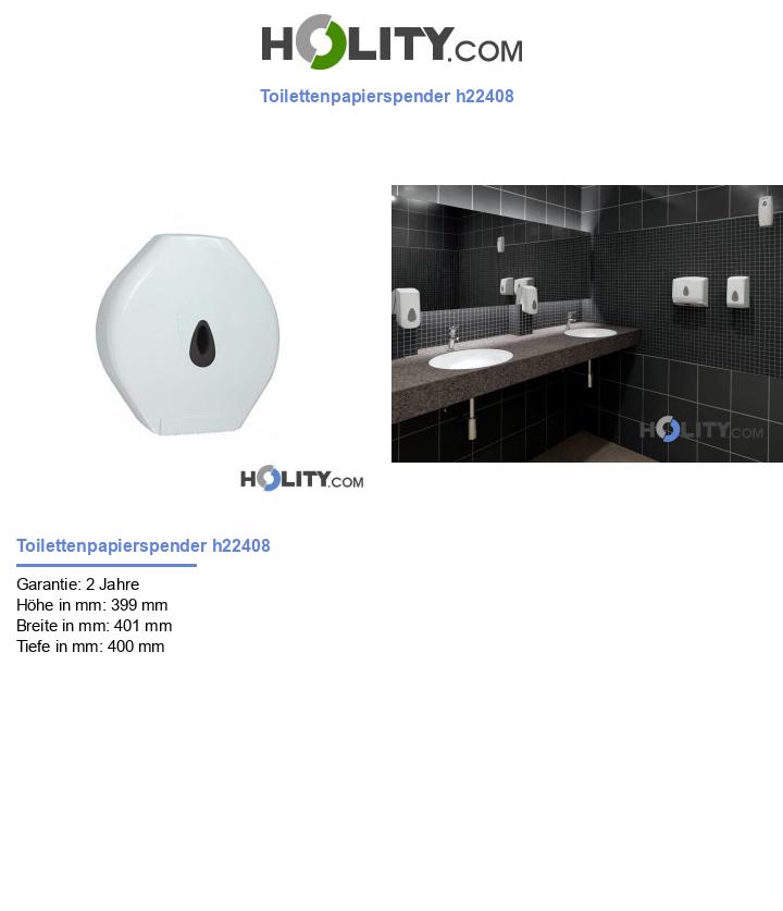 Toilettenpapierspender h22408