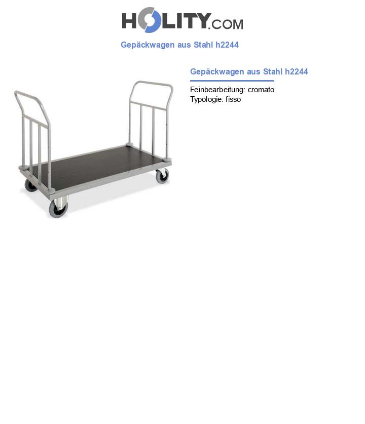 Gepäckwagen aus Stahl h2244