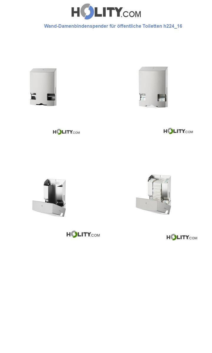 Wand-Damenbindenspender für öffentliche Toiletten h224_16