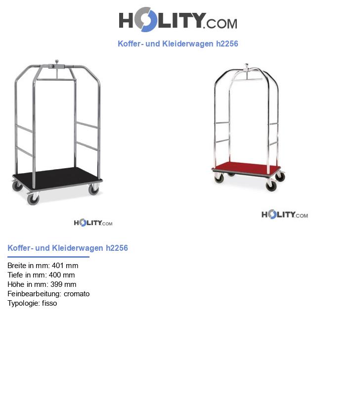 Koffer- und Kleiderwagen h2256