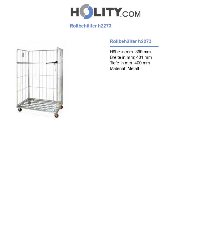 Rollbehälter h2273