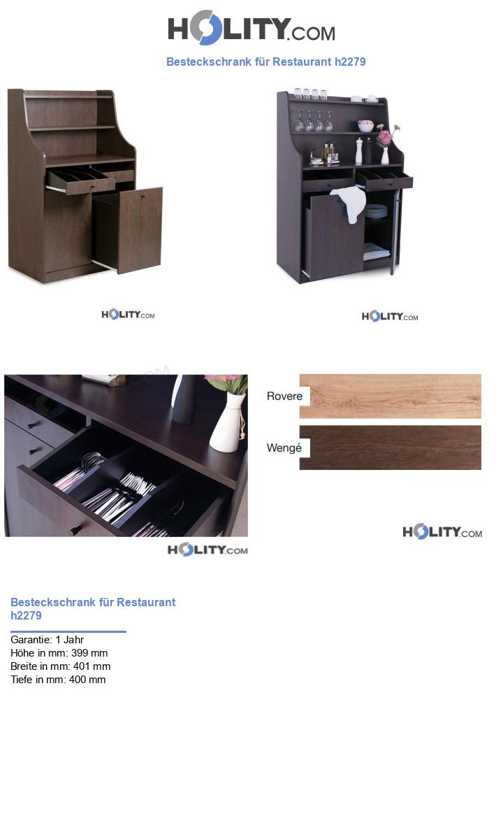 Besteckschrank für Restaurant h2279