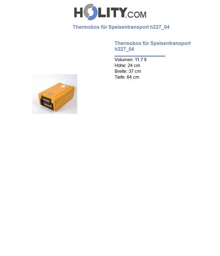 Thermobox für Speisentransport h227_04
