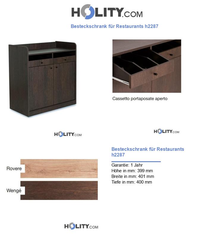 Besteckschrank für Restaurants h2287