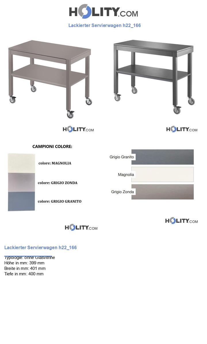 Lackierter Servierwagen h22_166