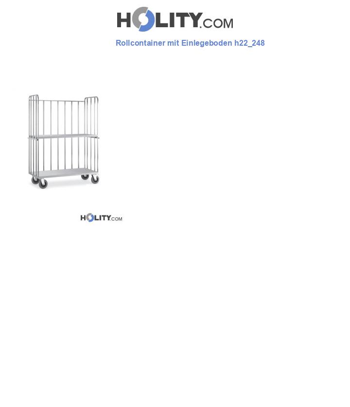 Rollcontainer mit Einlegeboden h22_248