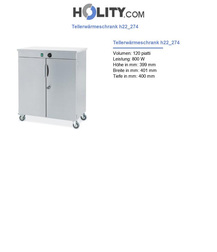 Tellerwärmeschrank h22_274