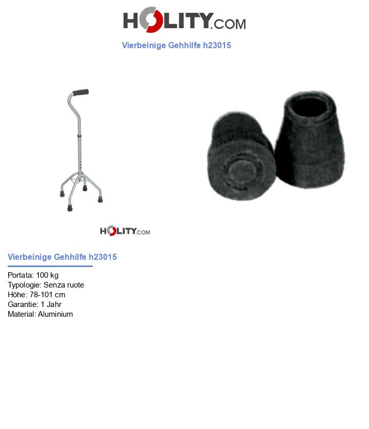 Vierbeinige Gehhilfe h23015