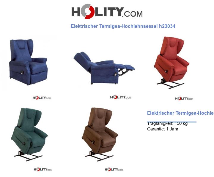 Elektrischer Termigea-Hochlehnsessel h23034