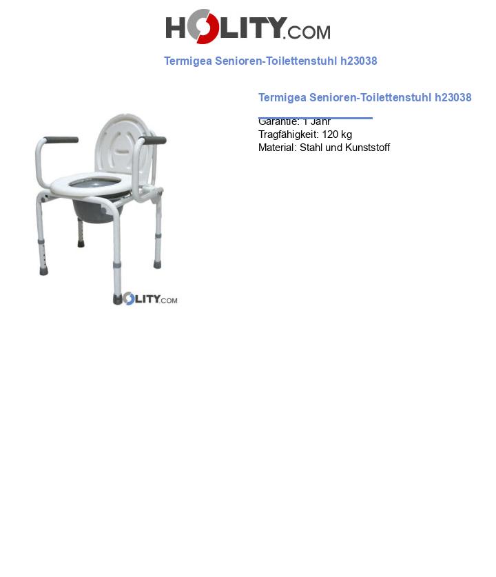 Termigea Senioren-Toilettenstuhl h23038