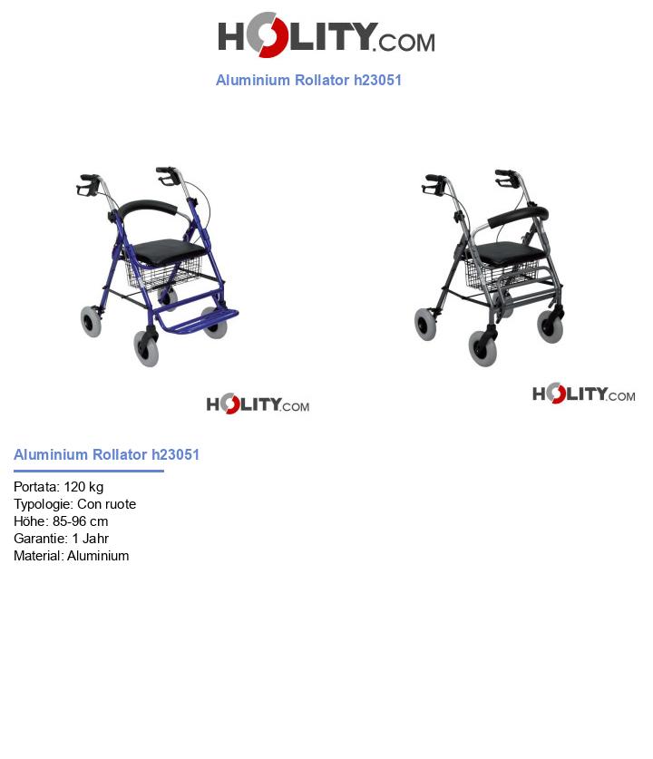 Aluminium Rollator h23051