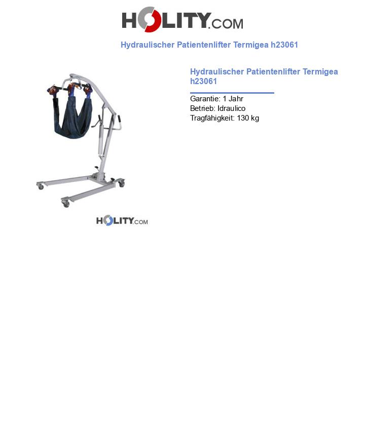 Hydraulischer Patientenlifter Termigea h23061