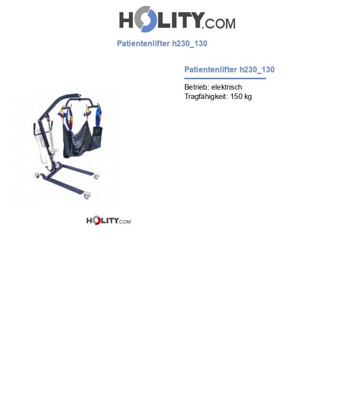 Patientenlifter h230_130