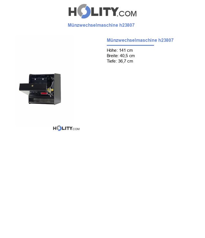 Münzwechselmaschine h23807