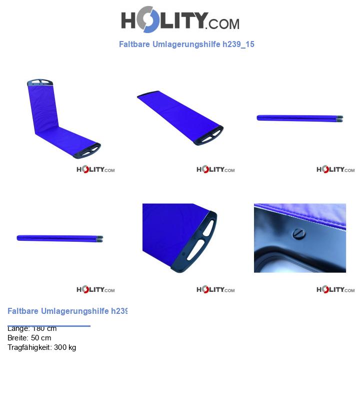 Faltbare Umlagerungshilfe h239_15