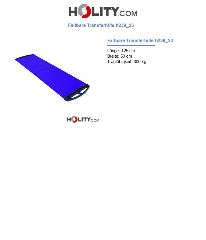 Faltbare Transferhilfe h239_23