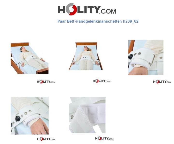 Paar Bett-Handgelenkmanschetten h239_62