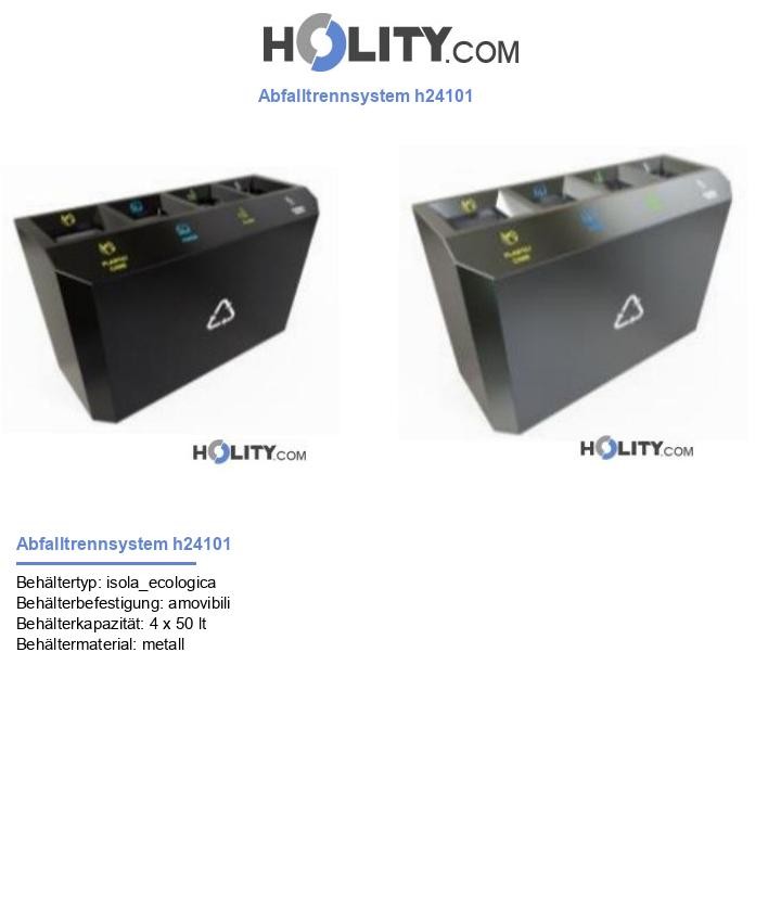 Abfalltrennsystem h24101