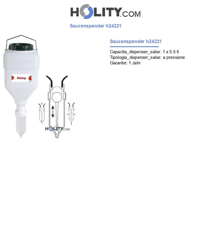 Saucenspender h24221
