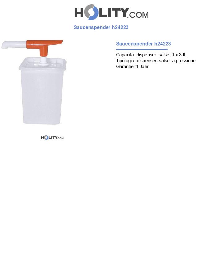 Saucenspender h24223