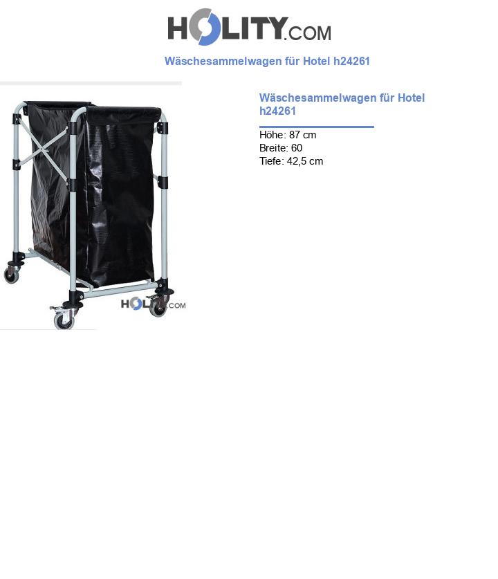 Wäschesammelwagen für Hotel h24261