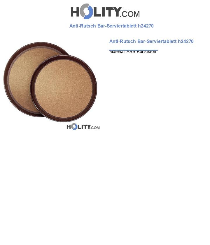 Anti-Rutsch Bar-Serviertablett h24270