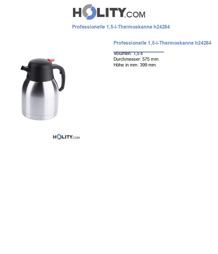 Professionelle 1,5-l-Thermoskanne h24284