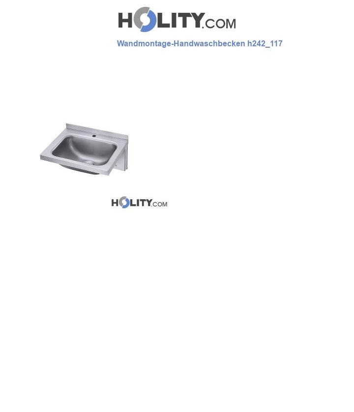 Wandmontage-Handwaschbecken h242_117