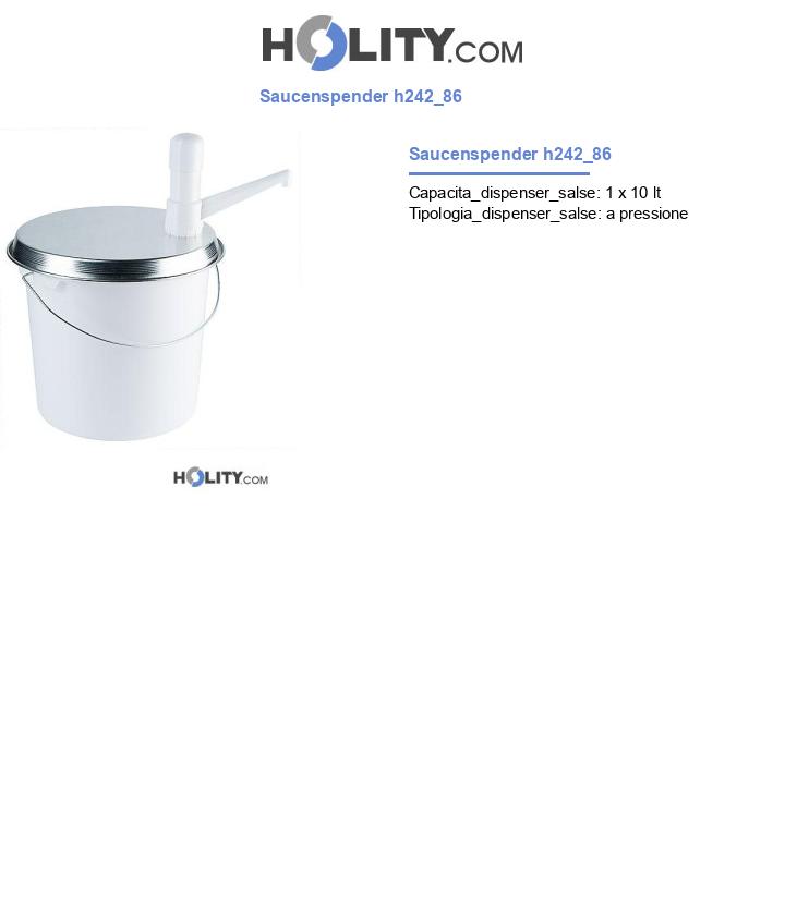 Saucenspender h242_86