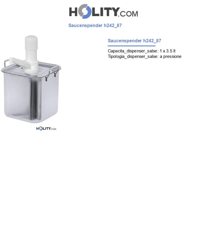 Saucenspender h242_87