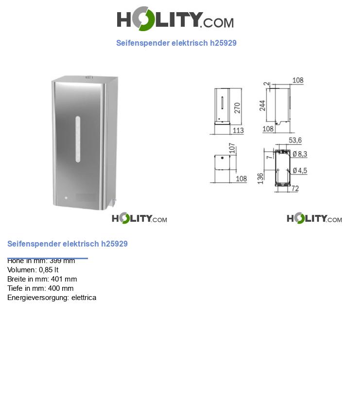 Seifenspender elektrisch h25929