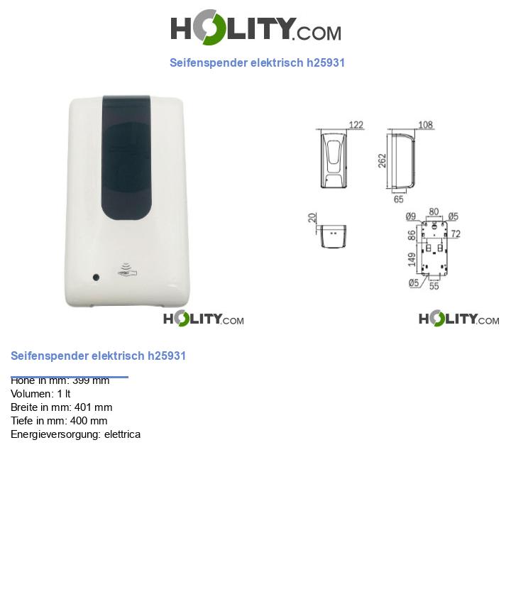 Seifenspender elektrisch h25931