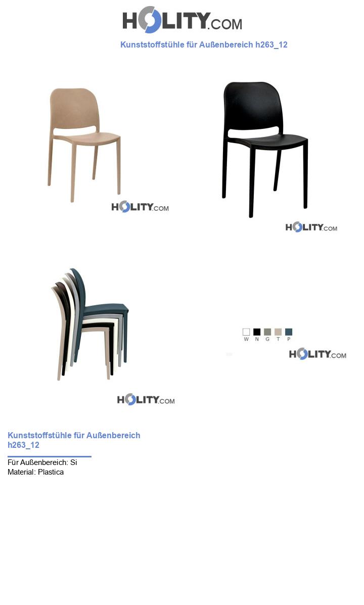 Kunststoffstühle für Außenbereich h263_12