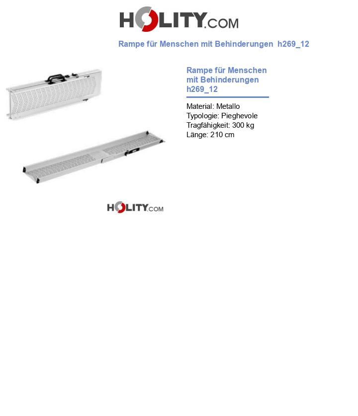 Rampe für Menschen mit Behinderungen  h269_12
