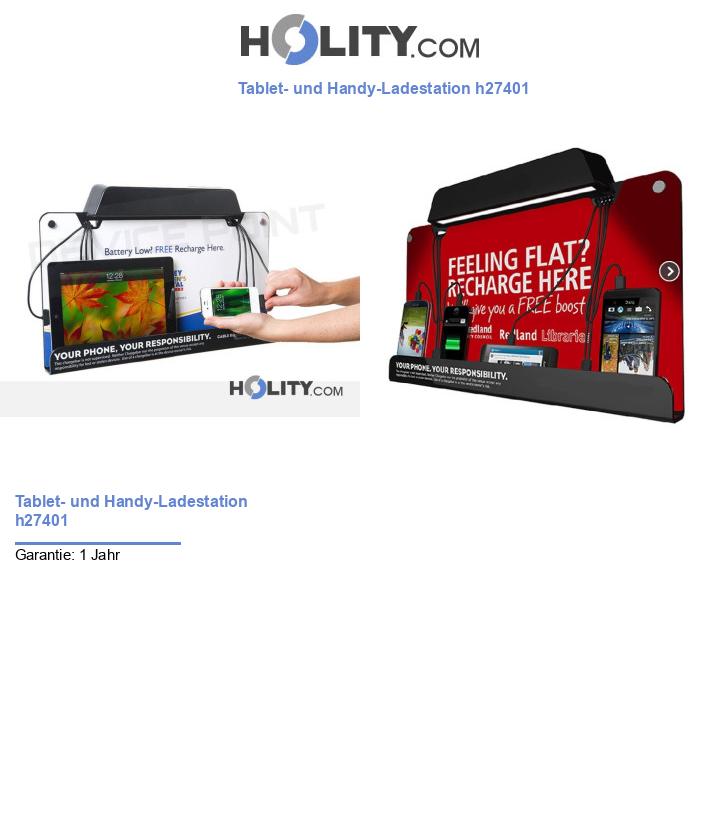 Tablet- und Handy-Ladestation h27401