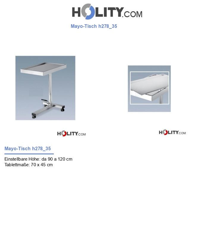 Mayo-Tisch h278_35