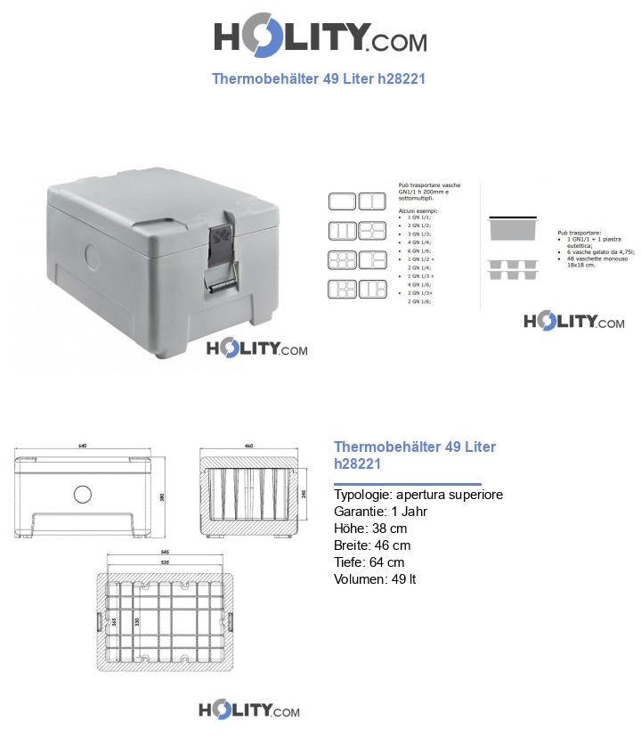 Thermobehälter 49 Liter h28221