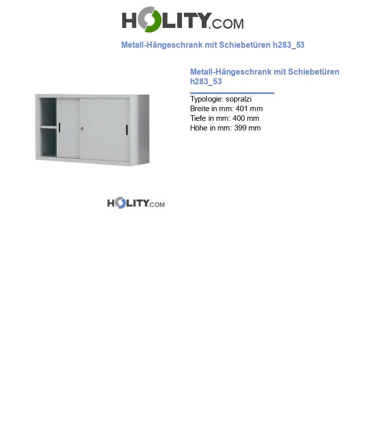 Metall-Hängeschrank mit Schiebetüren h283_53