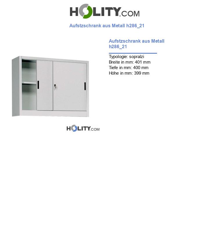 Aufstzschrank aus Metall h286_21