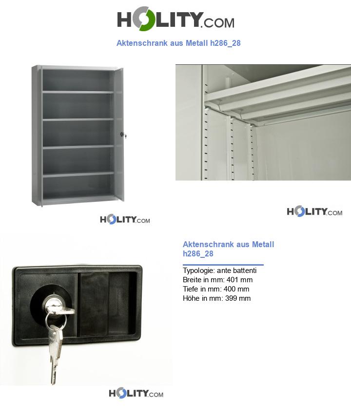Aktenschrank aus Metall h286_28