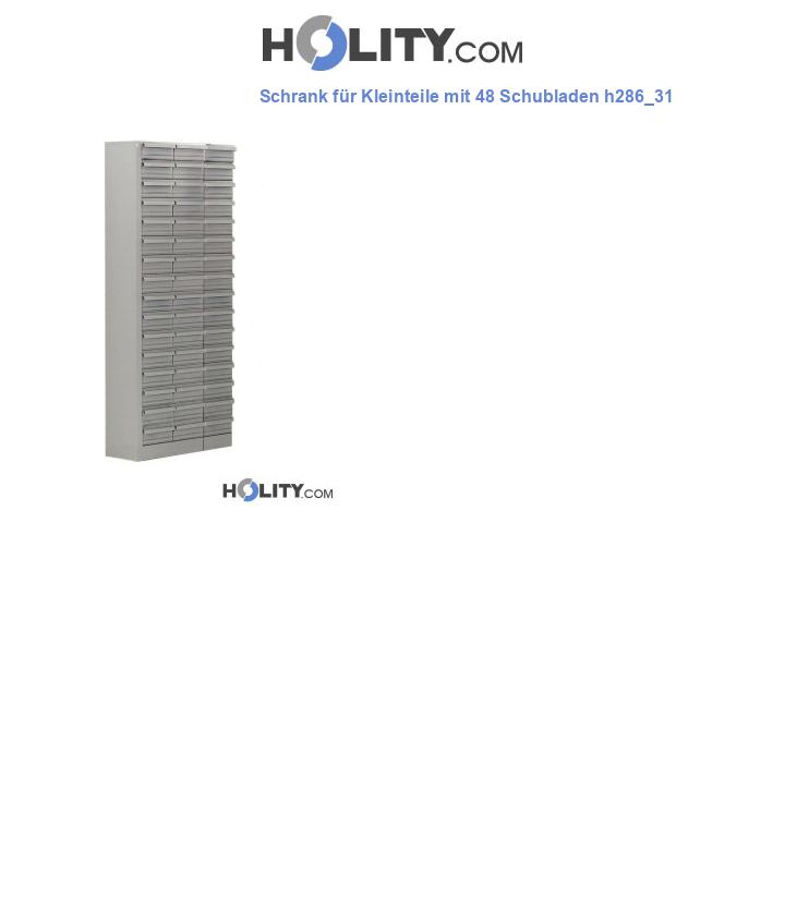 Schrank für Kleinteile mit 48 Schubladen h286_31