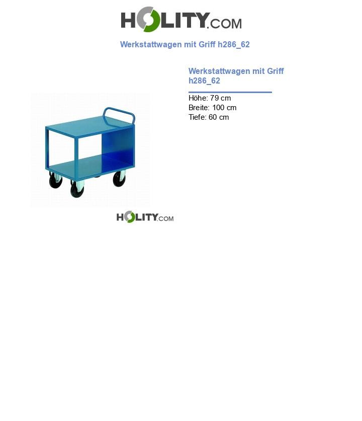 Werkstattwagen mit Griff h286_62
