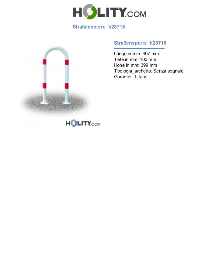 Straßensperre  h28715