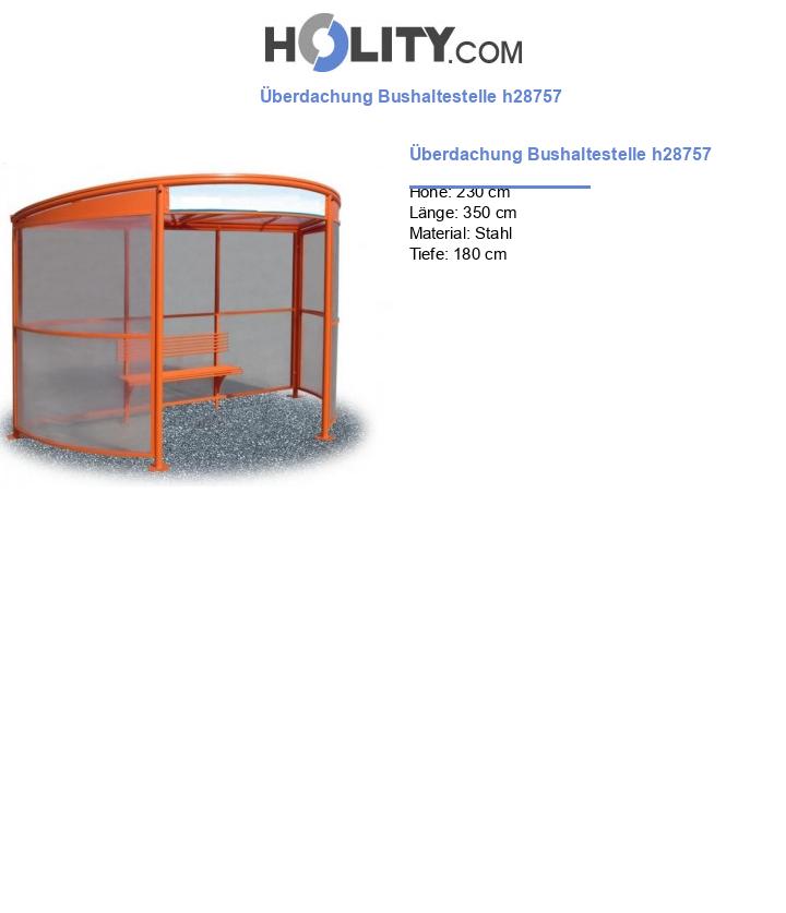 Überdachung Bushaltestelle h28757