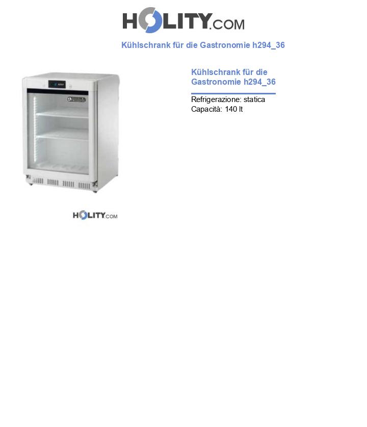 Kühlschrank für die Gastronomie h294_36